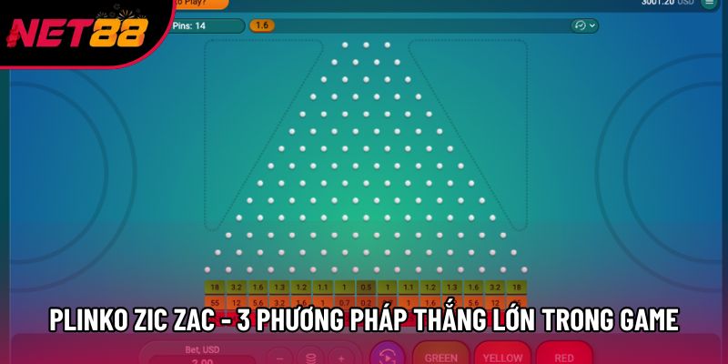 Plinko Zic Zac - 3 Phương Pháp Thắng Lớn Trong Game