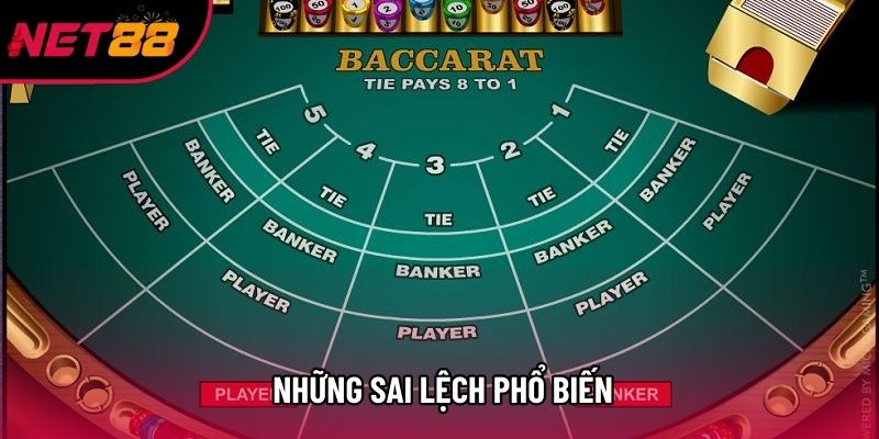 Những sai lệch phổ biến