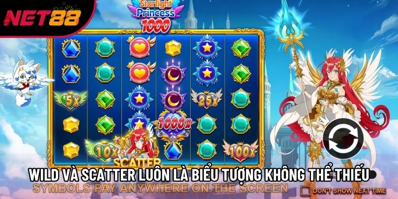 Wild và Scatter luôn là biểu tượng không thể thiếu Wild và Scatter luôn là biểu tượng không thể thiếu